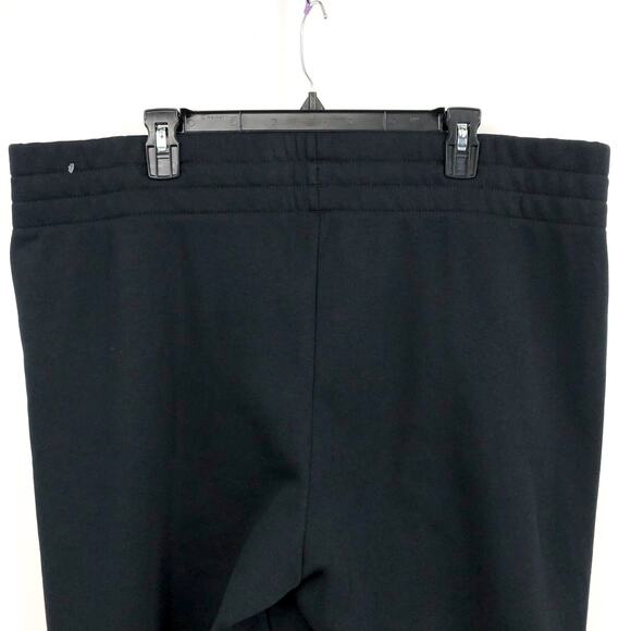 UNDER ARMOUR Womens Training Rival Fleece Joggers 1X Black Drawstring Pants NWT - Picture 8 of 13